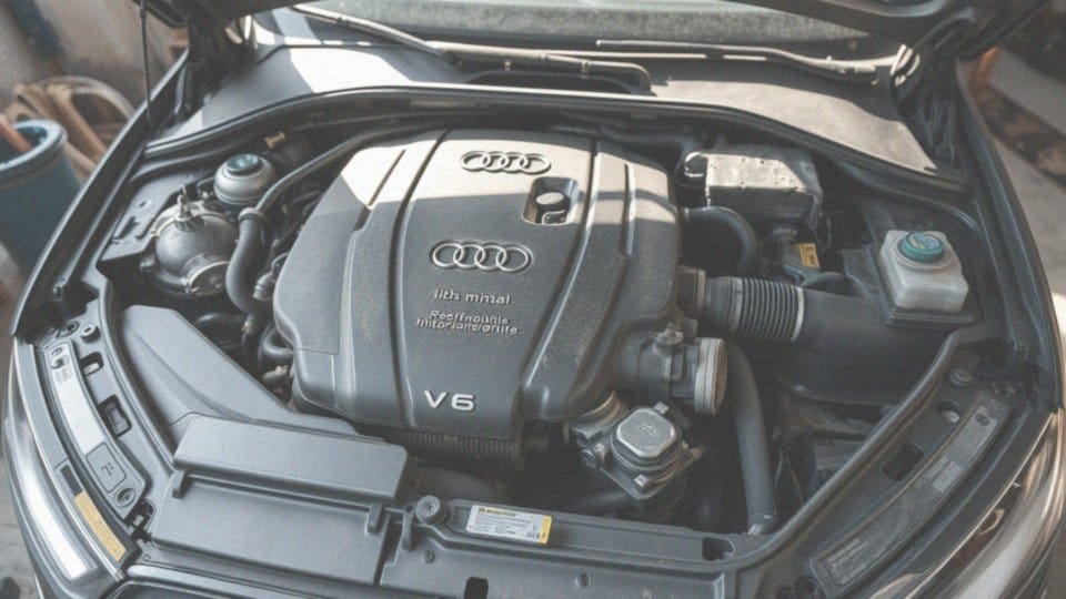 Jakie są wysokoprężne odmiany silników V6 w Audi A6?