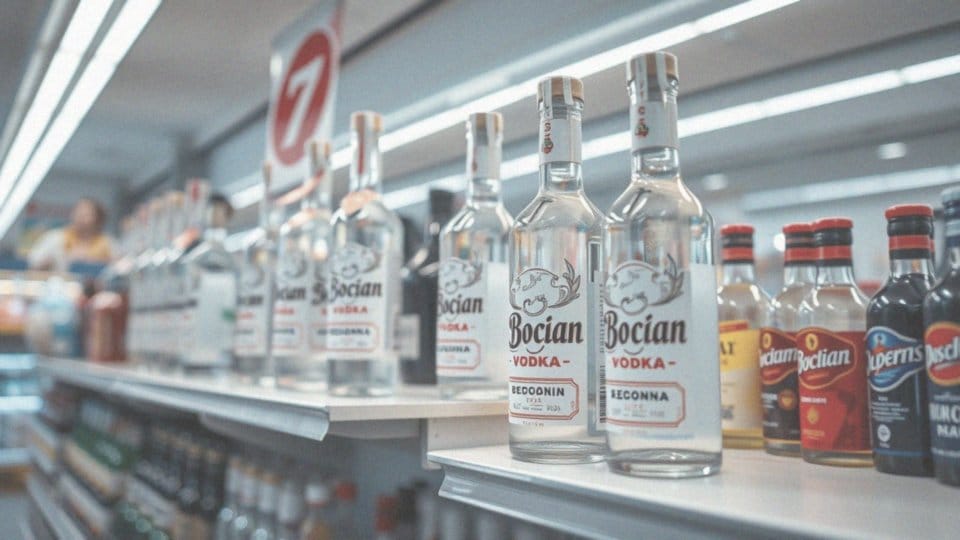 Jakie promocje są dostępne dla wódki Bocian?