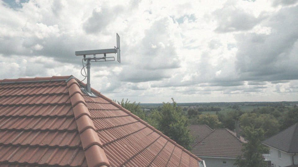 Jak można zainstalować antenę zewnętrzną na budynku?