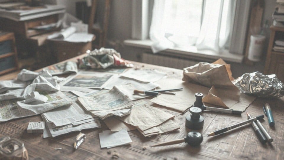 Jak zastąpić papier dekoracyjny innymi materiałami?