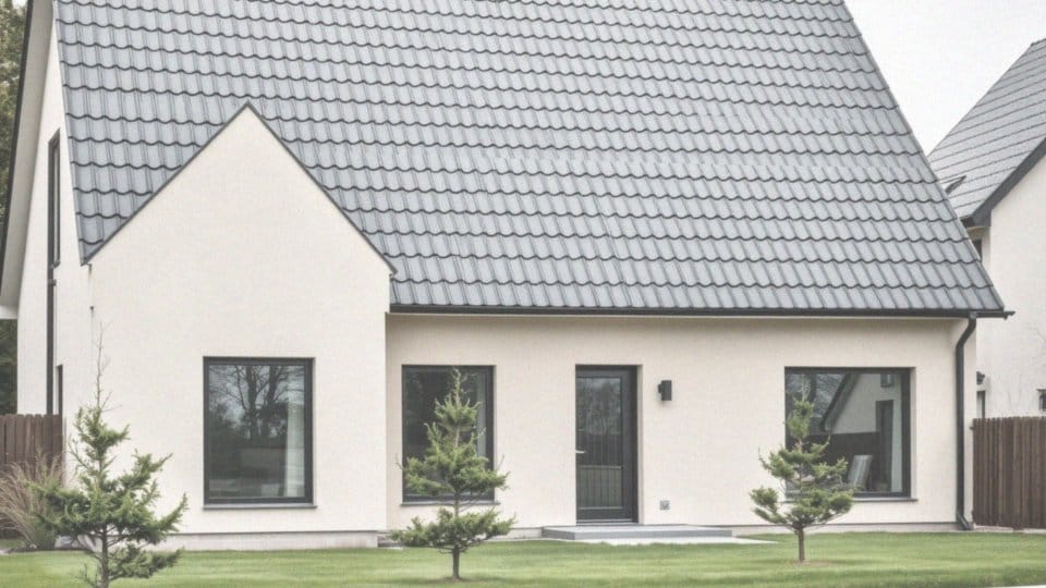 Jak dach antracytowy wpływa na nowoczesny akcent budynku?