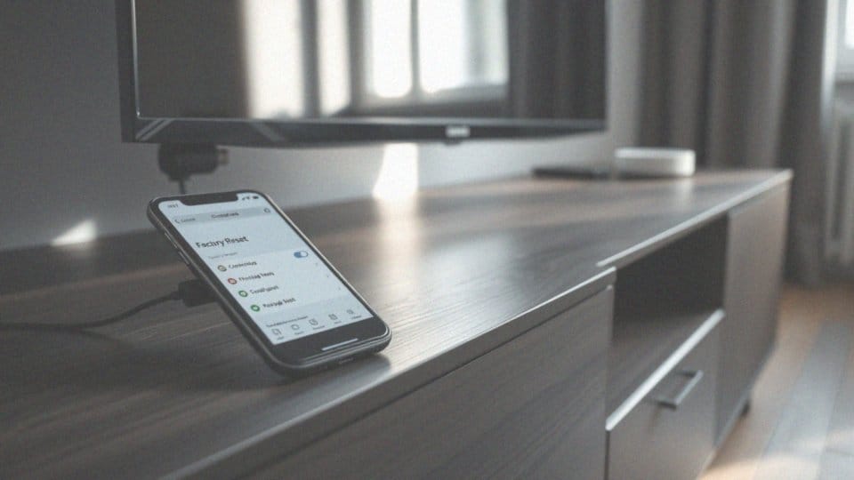 Jak zresetować Chromecast przy użyciu aplikacji?