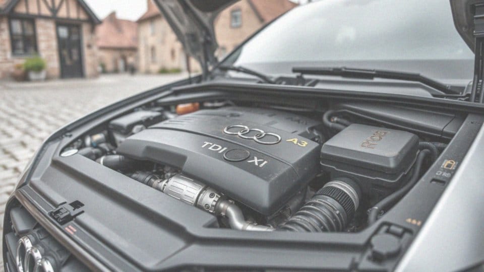 Jakie cechy silników TDI w Audi A3 8P wpływają na ich popularność?