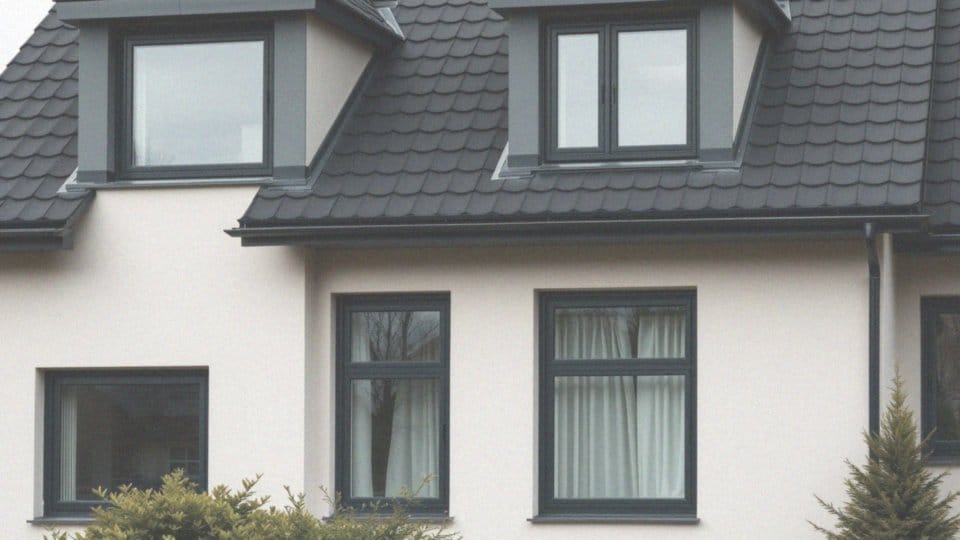 Czy styl budynku wpływa na wybór okien do czarnego dachu?