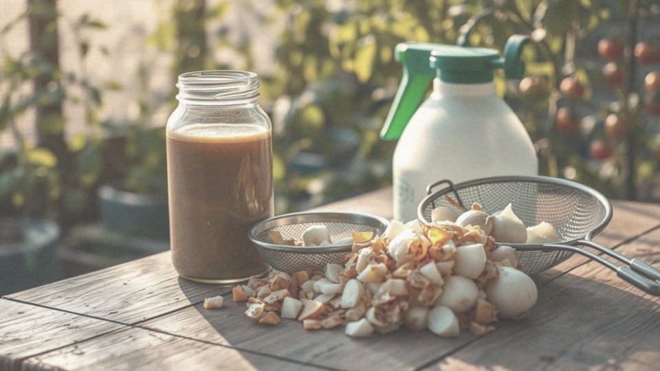 Jak przygotować naturalny oprysk z cebuli na mszyce?