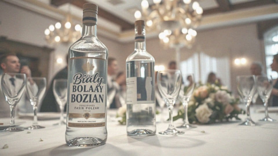 Dlaczego wódka Bocian jest popularnym wyborem na wesela?