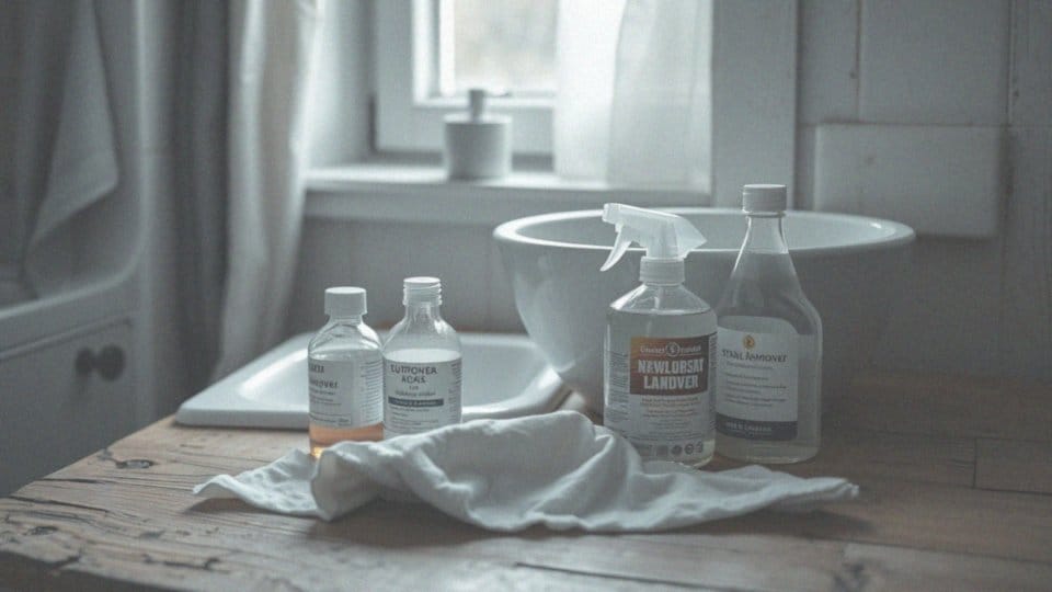 Jakie środki chemiczne można zastosować do usuwania plam?