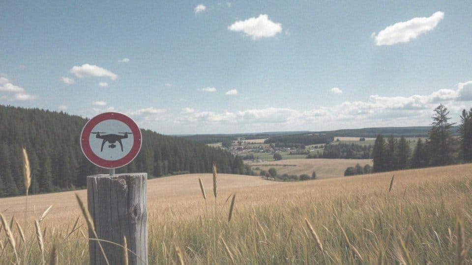 Gdzie są zakazy lotów dronami?