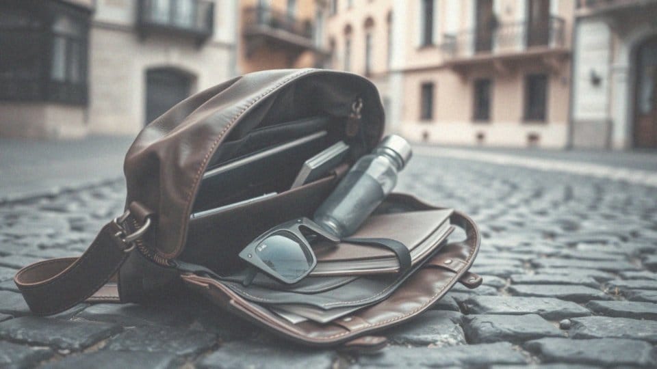 Co powinno się znaleźć wewnątrz torebki miejskiej listonoszki?