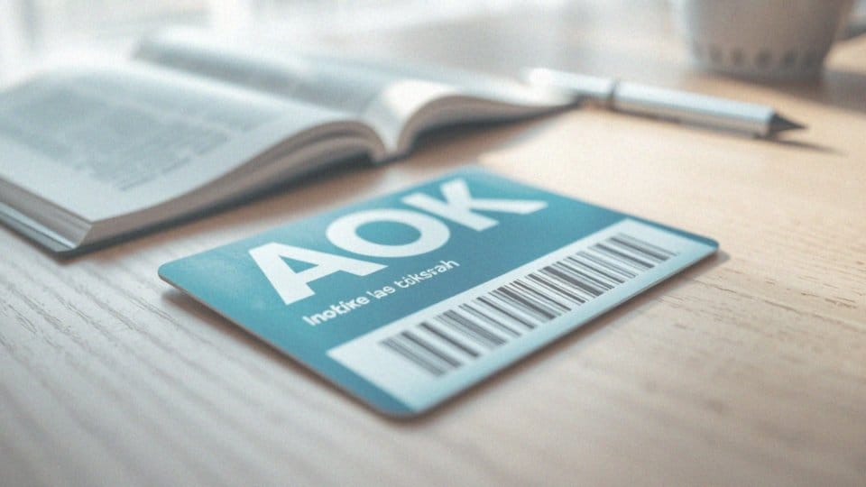 Gdzie jest numer ubezpieczenia na karcie AOK? Sprawdź lokalizację