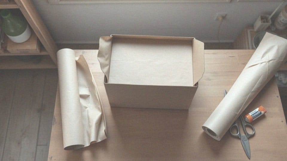 Jak okleić pudełko papierem? Krok po kroku do idealnego opakowania