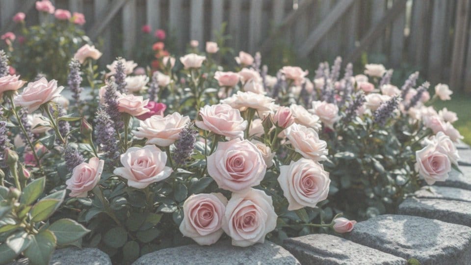 Projekt rabaty z różami – jak stworzyć idealne kwiatowe kompozycje?